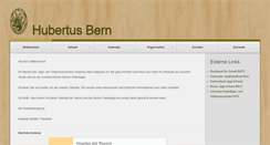 Desktop Screenshot of hubertusbern.ch