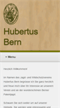 Mobile Screenshot of hubertusbern.ch